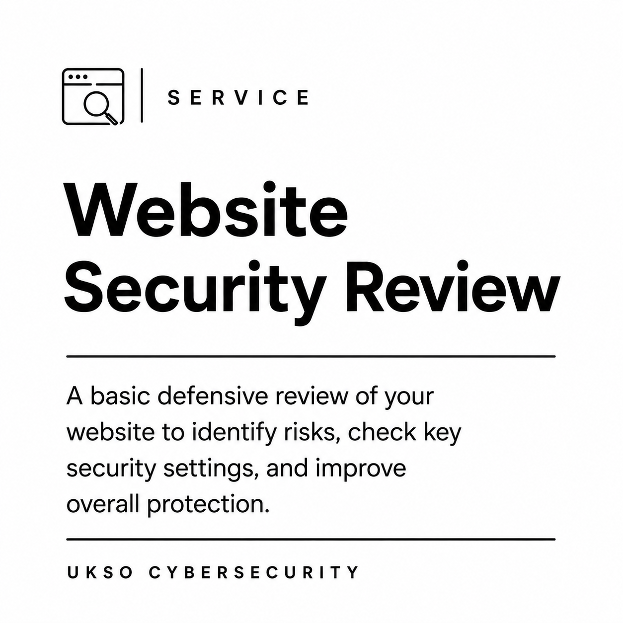 Website Security Review