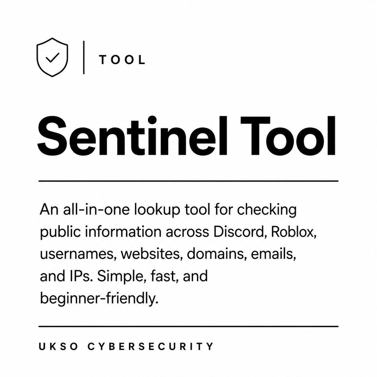 Sentinel Tool